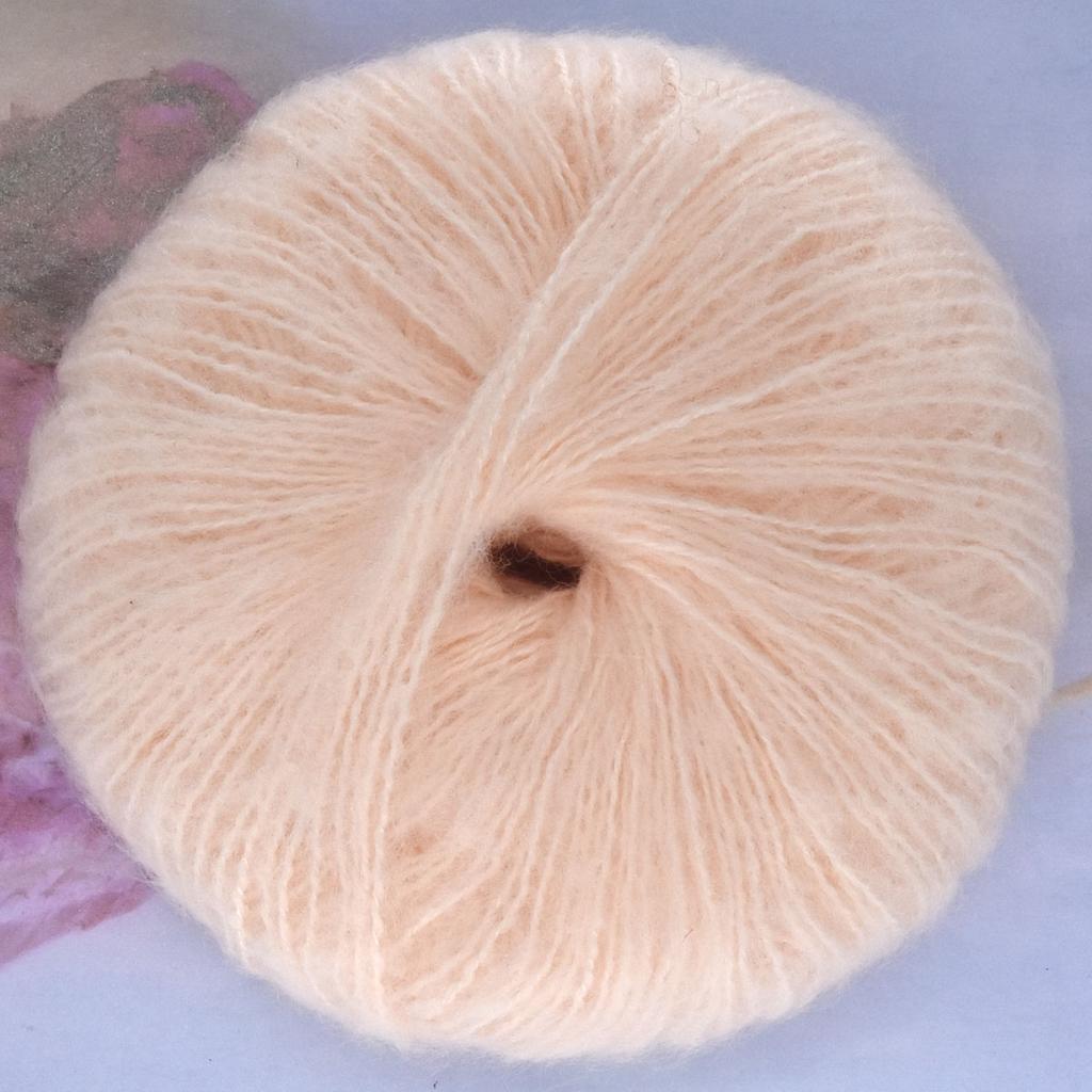 6pcs 150g/5.28oz Mohair Yarn Blend - Ultra Soft Luxury Yarn for Knitting & Crochet DIY Recycled Cotton Yarn for Home Decor Craft Raffia Yarn Supplies