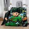 HUNTER×HUNTER Cartoon Printed blankets Picnic blanket Flange Warm blanket Home travel blankets bed linings birthday gift