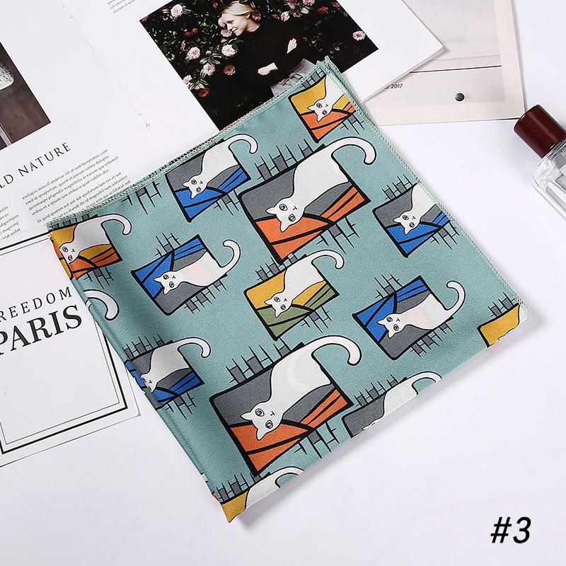 

Women Silk Scarf Fashion Hair Scarf Silk Satin Neckerchief scarf women luxury Hair Ties Hair Ornament Female bandana Bag Scarves