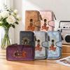 Women Fashion Wallet with Singing Pattern Long Purse Card Holder