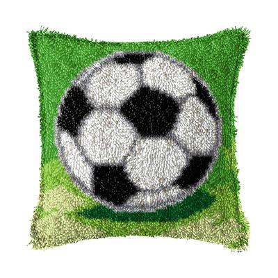 Soft And Comfortable Latch Hook Cushion Kit For Unique Style Pillow DIY Latch Hook Kits Nice Gifts