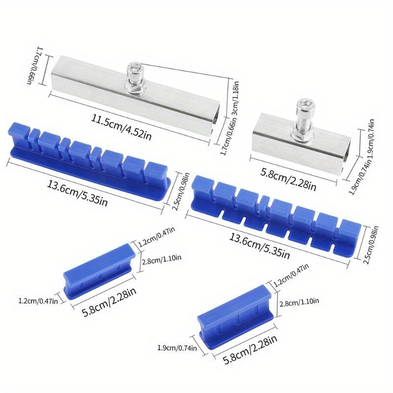 Car Adhesive Blue Glue Tabs Tools Kit Auto Body Repair Dent Removal Pulling Tabs Kit Pull Tabs for Car Dent & Ding Remover.