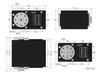 RS485 High-Precision 360° Magnetic Encoder Servo Motor 120KG.CM