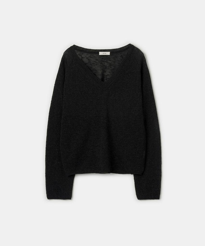 THERYE V-Neck Pullover(Black)