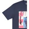 Palace Parody Album Characters Print Short-Sleeve T-Shirt Unisex Tops Navy-Blue P20TS071
