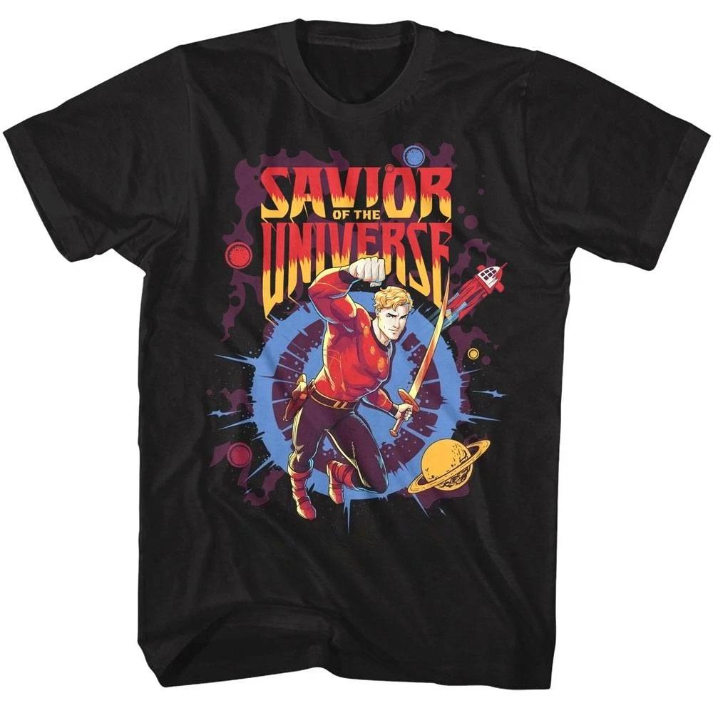 Flash Gordon Savior of The Universe Mens T Shirt  Oversized T Shirt Streetwear T Shirts S