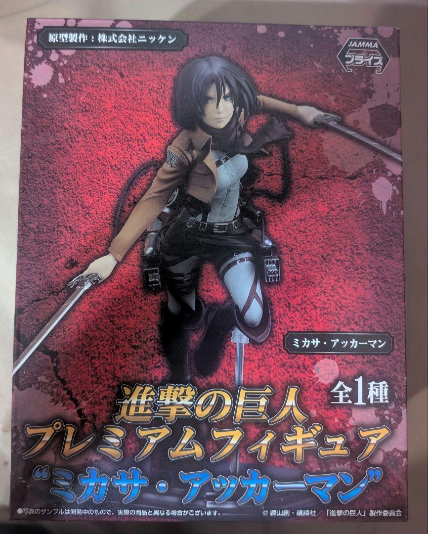 

[USED] Attack on Titan Mikasa Ackerman Premium Figure