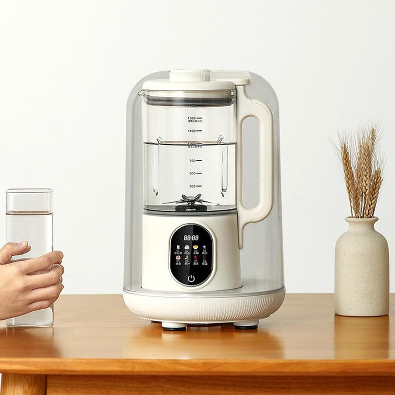 Duża pojemność 1500 ml Elektryczny blender Domowy Inteligentny Maszyna do Mleka Sojowego Ekran Dotykowy Wielofunkcyjna Maszyna do Gotowania