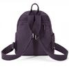 Solid Color Backpack Student Schoolbag Travel Bag Women's Lightweight Backpack
