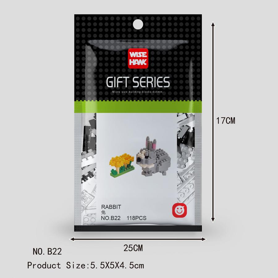 Mini Tiere Mikropartikel Bausteine Diamantsteine Kinderspielzeug Katze Hund Fisch Vögel Modelle Montage Spielzeug Geschenksets