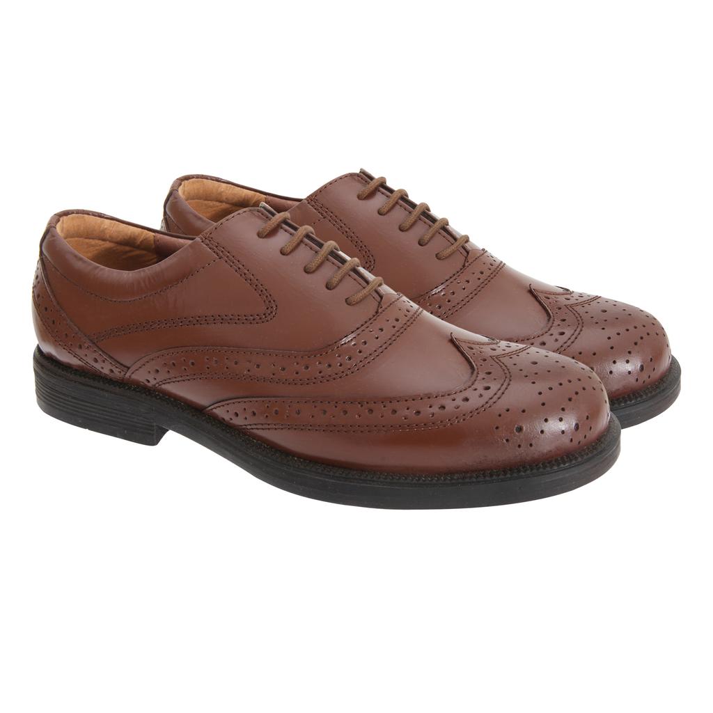Scimitar Herren Wing Cap Brogue Oxford-Schuhe