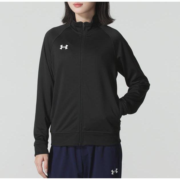 Under Armour Stylish Sports Training Stand Collar Casual Brand Logo Warm Loose Jacket Women jackets 25600406-001