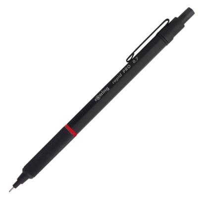 Rotring Mechanical Pencil Rapid Pro Black Japanese 0.7mm 1904-257 [Genuine Product]