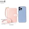 Multifunctional Travel RFID Passport and Document Holder with Detachable Lanyard