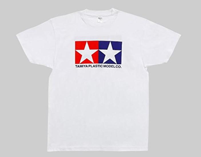 Tamiya Original Goods Tamiya White Cotton 66713 T-Shirt (XL)