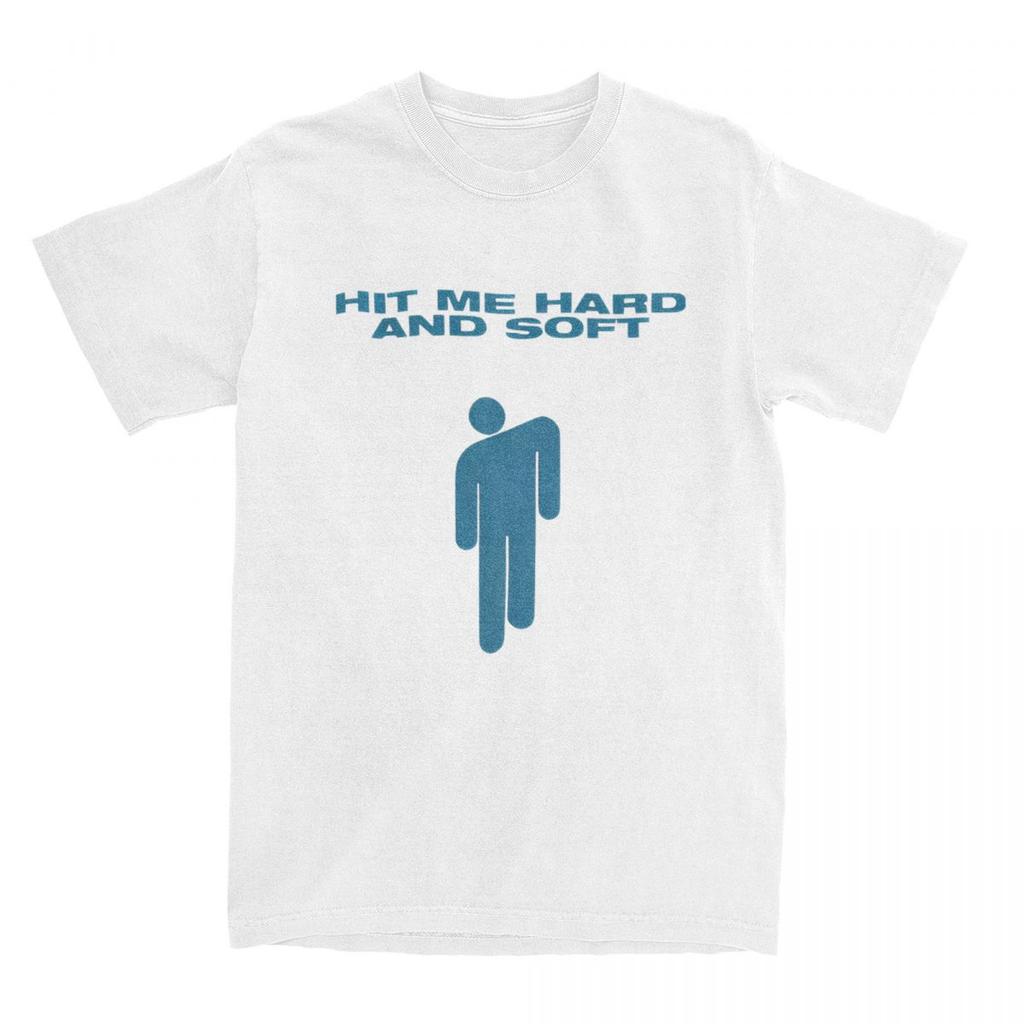 Men's T Shirt Hit Me Hard And Soft 2024 Tour T-Shirts Hippie Beach Tees Vintage Print Cotton Clothes Gift Idea