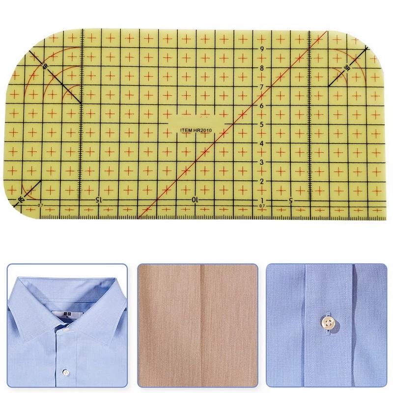 1PCS Patchwork Sewing Tools Hot Ironing Ruler Fabric Measuring Tool Tailor Craft DIY Sewing Supplies Dropshipping