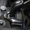 Real Carbon Fiber Car Gear Shift Panel Frame Trim Cover Fits for Alfa Romeo Giulia/Stelvio  Car Styling Interior
