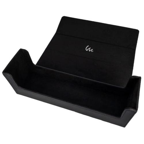 

Mint Protect Storage Box for 400 Trading Cards, Fully Protective Sleeves, Hard Case, Deck Case, Storage (Black)