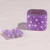 3-pieces Set Beautiful Shiny Stick Diamond Silicone Protective Cover for IPhone 14 20W Charger USB Cable Anti-Break Protector