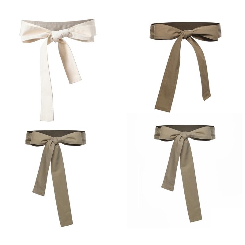 Ribbon Sash Waist Styling Belt Trench Coat Waist Belt All Matching Waist Sash