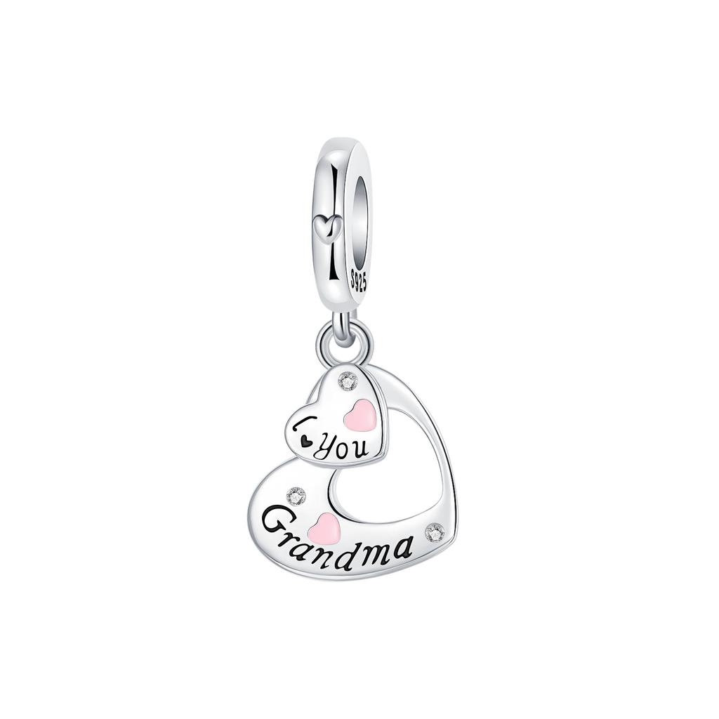 Copper Life Tree Love Cross Angel Wings Beads Charms Fit Charm Bracelet Pendant For Women Fine Jewelry Making