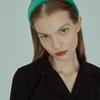 Elizabeth Moments Racing Green Velvet Headband