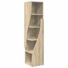 Corner Cabinet Sonoma Oak 32 X 32 X 140 Cm Particleboard