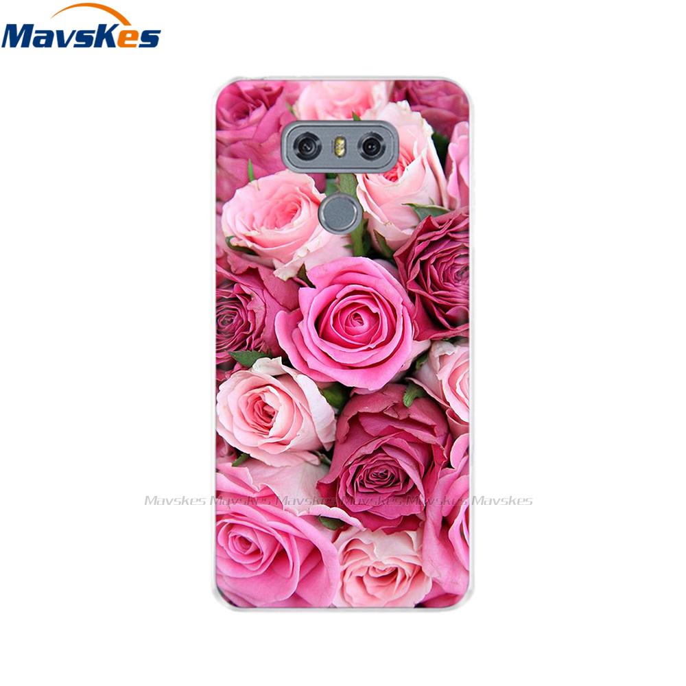 Soft TPU Case For Coque LG G5 G6 Case Cover Silicone Painted Phone Cover For LG G5 G6 Bumper Case Capa Fundas Coque