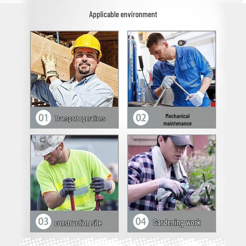 3M Nitril Avuç İçi Kaplı İş Eldivenleri