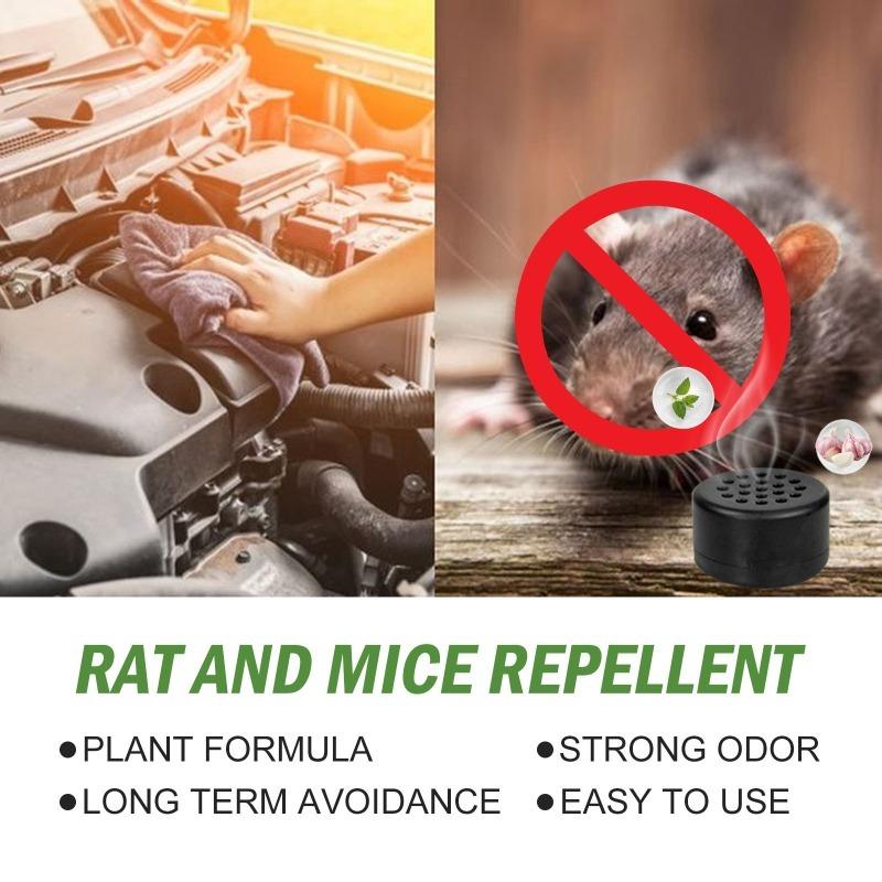 8Pcs Mice Rat Repellent Balls Peppermint Oil Pest Control for Indoor Outdoor Use Insect Rodent Deterrent, Long-Lasting Effect