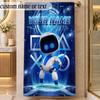 Beach TowelAstro Bot Custom Name Text Personalized Soft Towel for Beach Pool Indoor Home Decor Gift