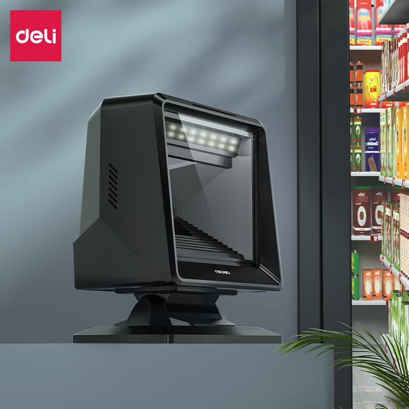 Deli Desktop 1D 2D Barcode Scanner AA510