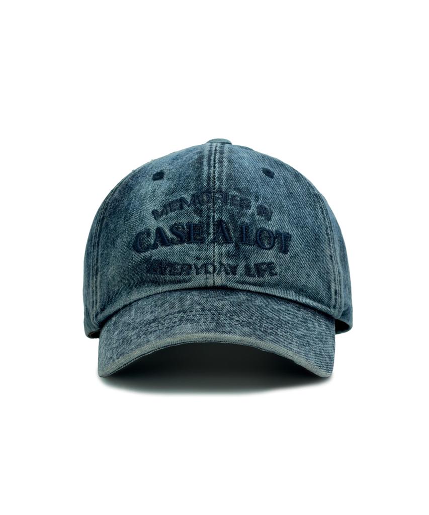 Keiseueolas Denim Washing Ball Cap - Stone Blue