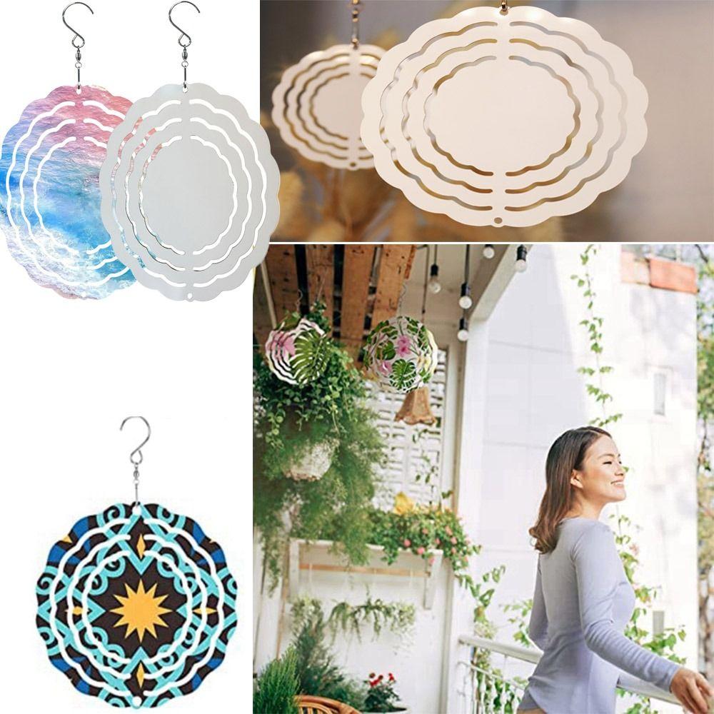 

Spinner Hanging Decorations Hanging Wind Blanks Wind Chimes Sublimation Wind Chimes Wind Chimes