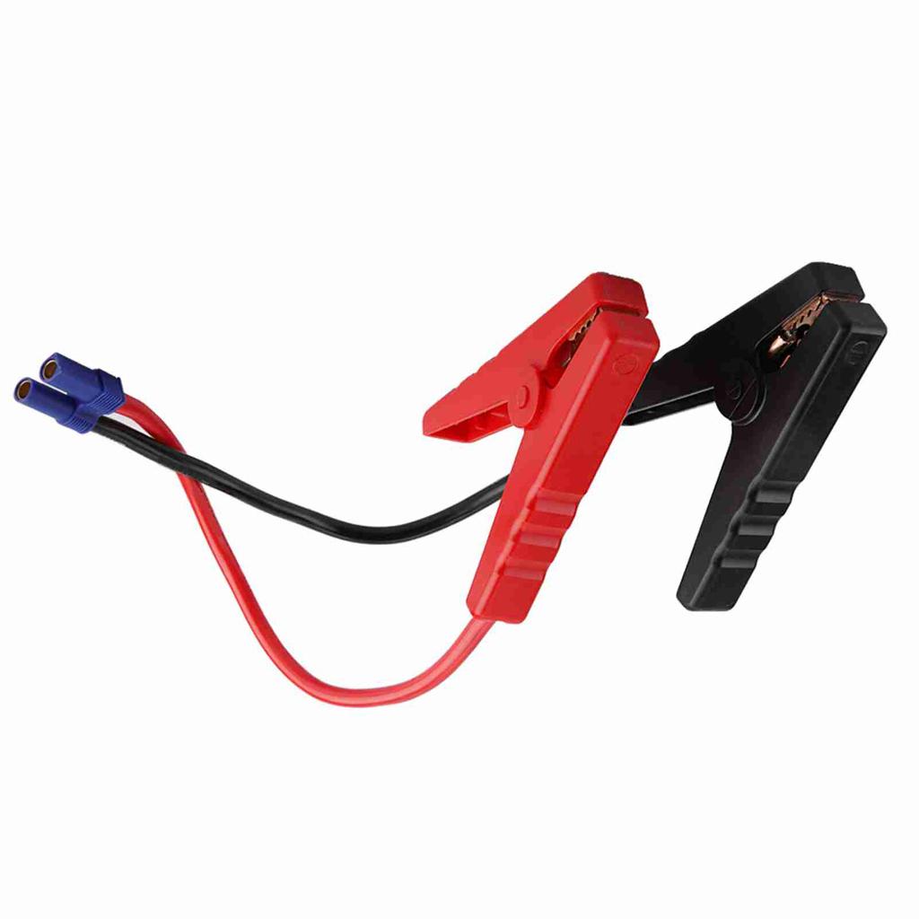 Car Emergency Jump Starter Battery Clip Test   Clamp EC5 Plug Connector 12V