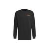 Adidas Letter Logo Print Round Neck Long Sleeve T-Shirt Men Tops Black IT8846