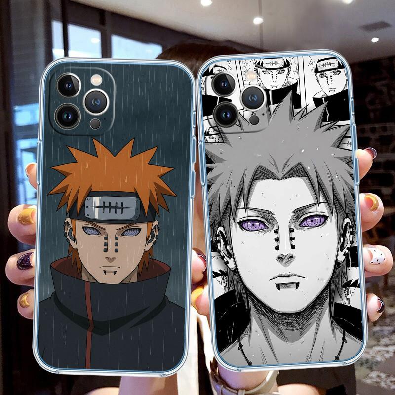 LO80 Pain Akatsuki NARUTO Case for Motorola E13 E15 E20 E22 E22I E22S E30 E32 E40 E7 E7I G Plus Power Play Stylus G22 G14