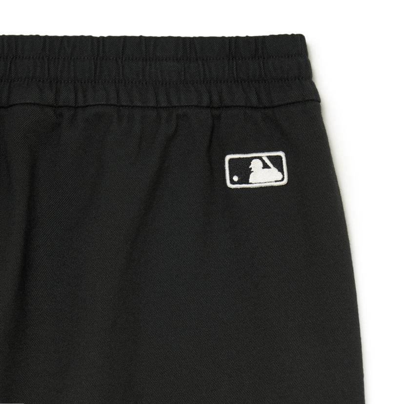 New MLB Knitted Sweatpants Men's Black 3LWPV0136-50BKS