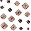 Leopard Print Cat Eye Square Toe Nail Tips - Simple, Short, Wearable False Nails