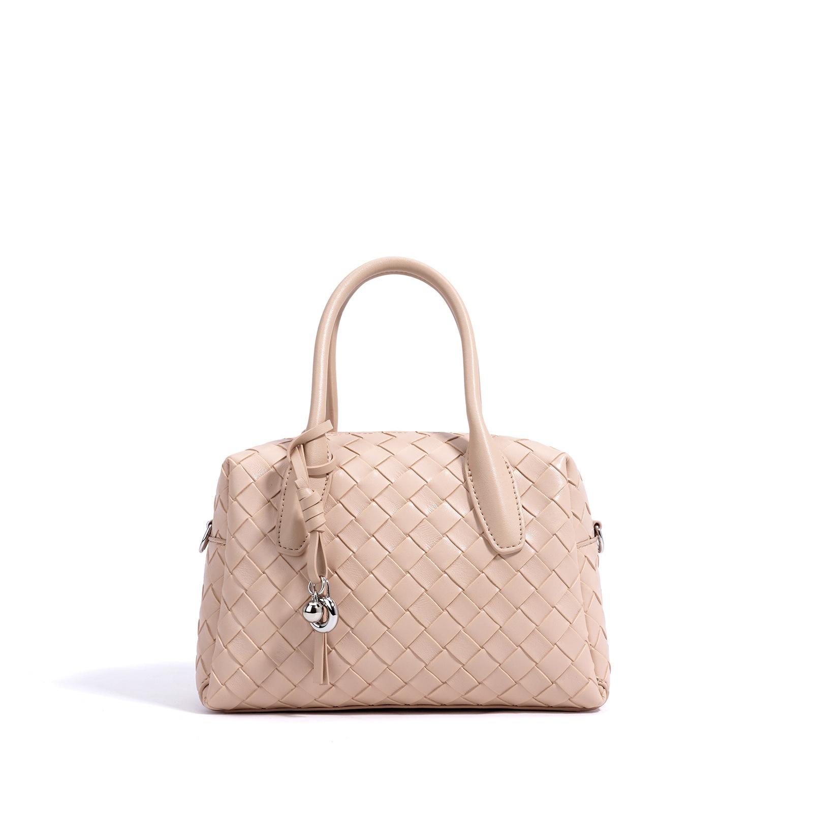 

Новая Премиальная Женская Сумка Сумка Через Плечо Кожаная Женская Сумка Модная Универсальная Сумка с Бриллиантами розовый