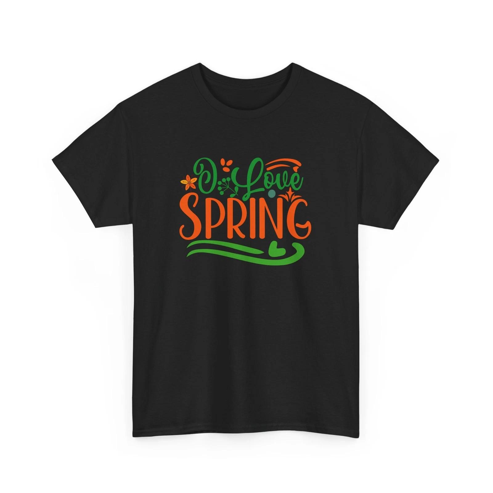I Love Spring T-Shirt | Spring Awakening & Botanical Beauty Tee | L
