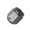 AN4 AN6 AN8 AN10 AN12 Female Flare Cap Block Off Fitting Plug Aluminum Swivel Hex Head Nut Port Adapter for Fuel Oil Line