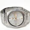 Used Vintage Seiko 5 Day Date Automatic Winding Line Pattern Men's Working Item Y2K SEIKO