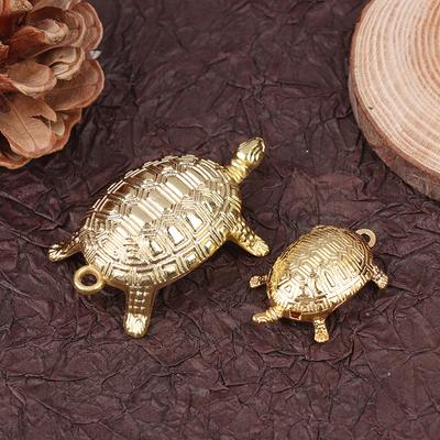 1 Adet Japon Para Kaplumbağa Kolye Küçük Altın Kaplumbağa Süsler Koruma Dua Şanslı Zenginlik Ev Dekorasyon Hediye
