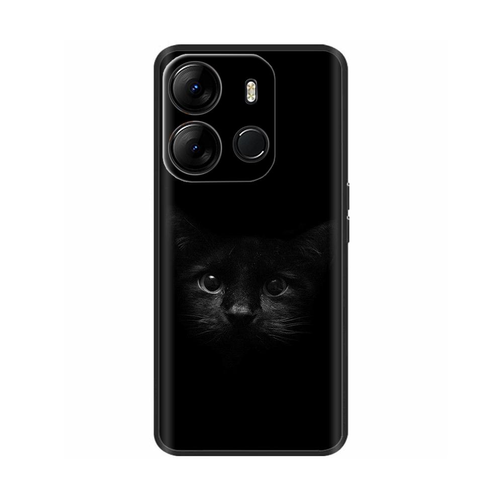 Für Tecno Spark Go 2023 Hülle Beliebte Blumen Silikon Handyhülle Für Tecno Pop 7 Pro Cover SparkGO Hüllen Schutzhüllen Schalen