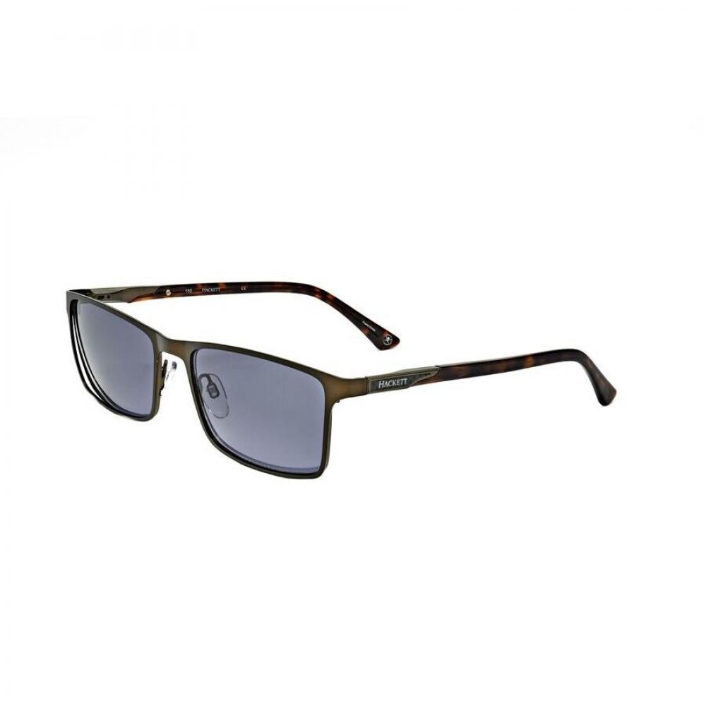 Herren S Braune Rechteckige Sonnenbrillen Hek1213