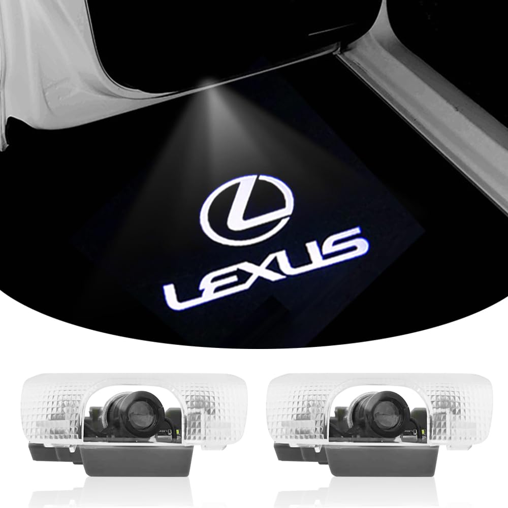 Laser Logo Courtesy RX Courtesy HD Logo Set of 2 with Compatible with 5th Generation RX RX350 Rear Light, Lamp, Projection, Fade-Resistant, Tools,