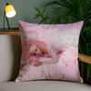 N-Nicki Minaj Rosa F-Freitag Kissenbezug Sofa Kurzer Plüsch Beidseitiger HD-Druck Zimmer Homeoffice Geschenk Kissenbezug
