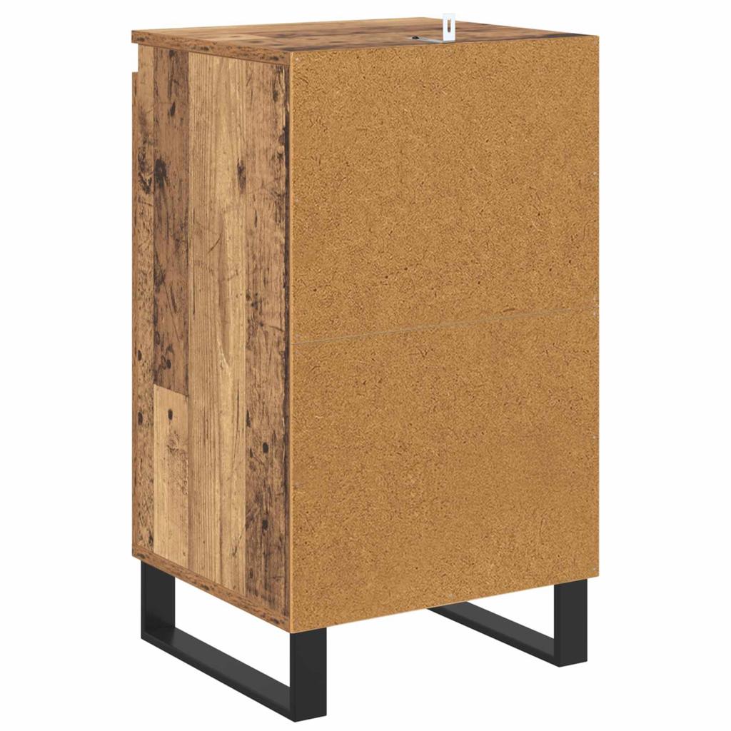Sideboard Reclaimed Wood 40 x 35 x 70 cm Engineered Wood